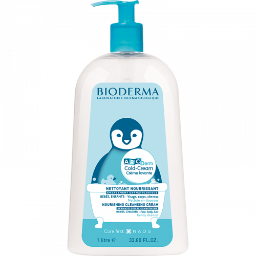Bioderma ABCDerm Cold Cream Crème Lavante – 1 L