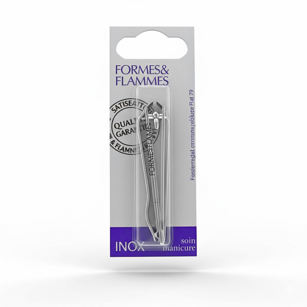 Formes & Flammes Coupe-Ongles Manucure-Pédicure Chromé