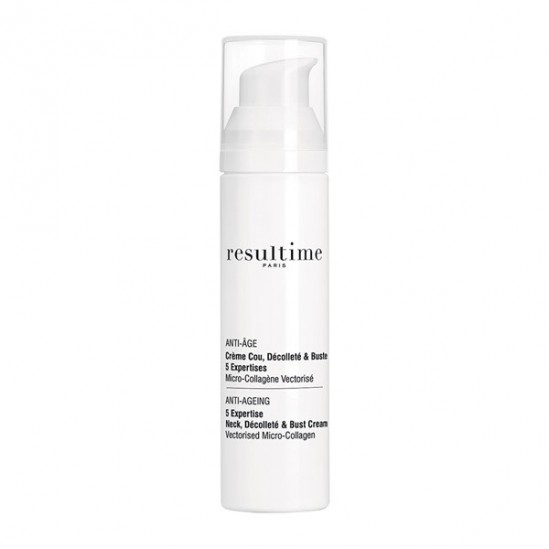 Resultime crème cou, décolleté & buste 5 expertises flacon 50ml Resultime crème cou, décolleté & buste 5 expertises flacon 50ml