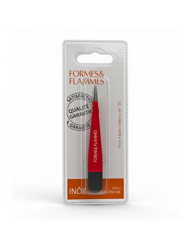 Formes & Flammes Pince à Échardes Acier Inoxydable – 10 cm