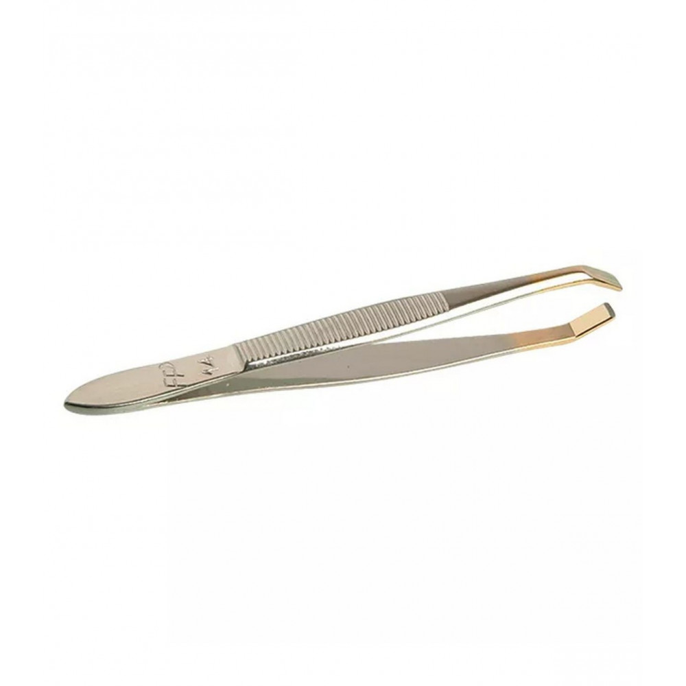 Formes & Flammes Pince à Épiler Forme Crabe Bouts Dorés – 8 cm