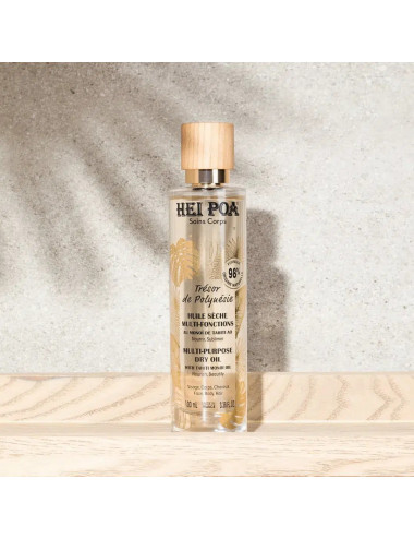 Hei Poa Huile Sèche Trésor de Polynésie – 100 ml