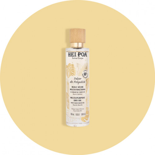 Hei Poa Huile Sèche Trésor de Polynésie – 100 ml