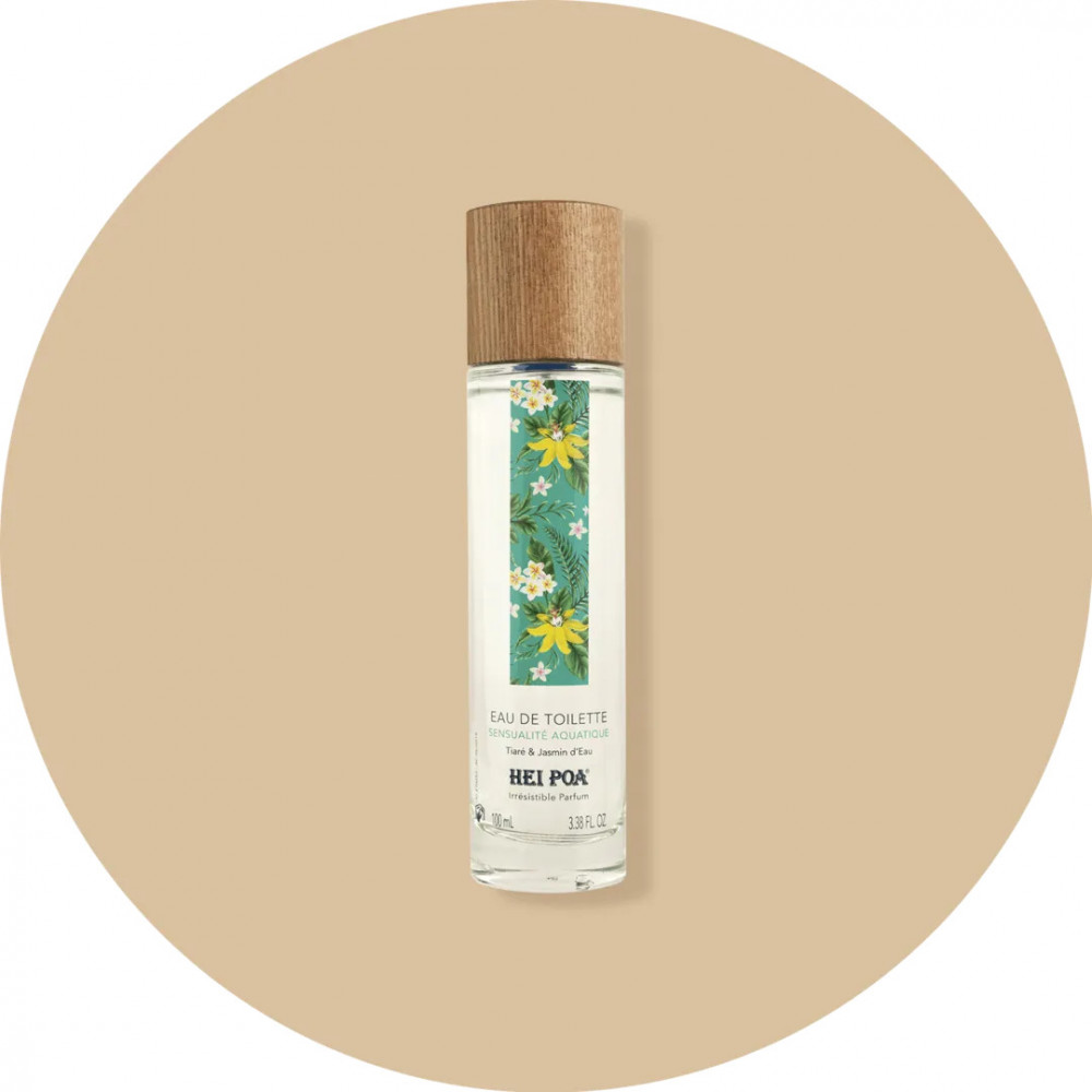 Hei Poa Eau de Toilette Sensualité Aquatique Tiaré & Jasmine – 50 & 100 ml
