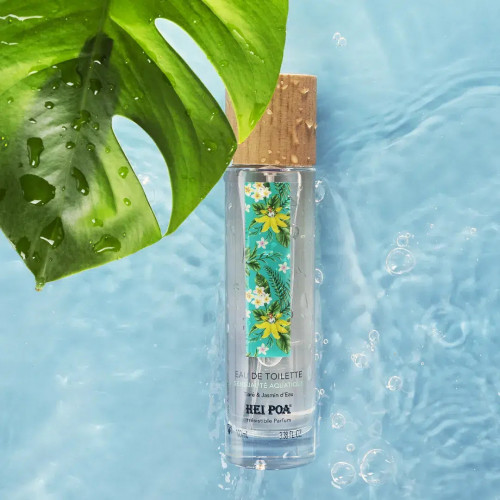 Hei Poa Eau de Toilette Sensualité Aquatique Tiaré & Jasmine – 50 & 100 ml
