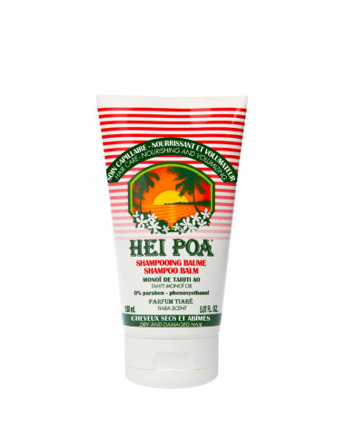 Hei Poa Shampooing Baume Nourrissant & Volumateur au Tiaré – 150 ml