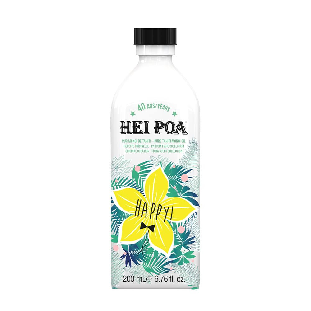 Hei Poa Collector Pur Monoï Tahiti Happy – 100 ml