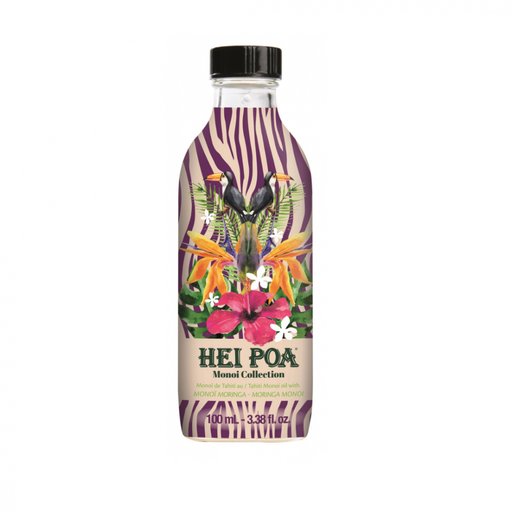 Hei Poa Collector Monoï de Tahiti au Moringa – 100 ml