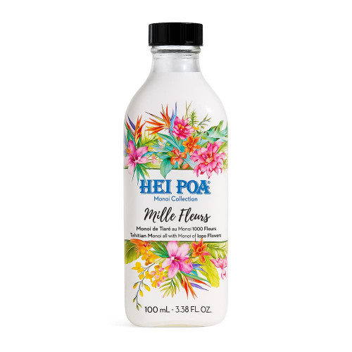 Hei Poa Pur Monoï de Tahiti Aux 1000 Fleurs – 100 ml