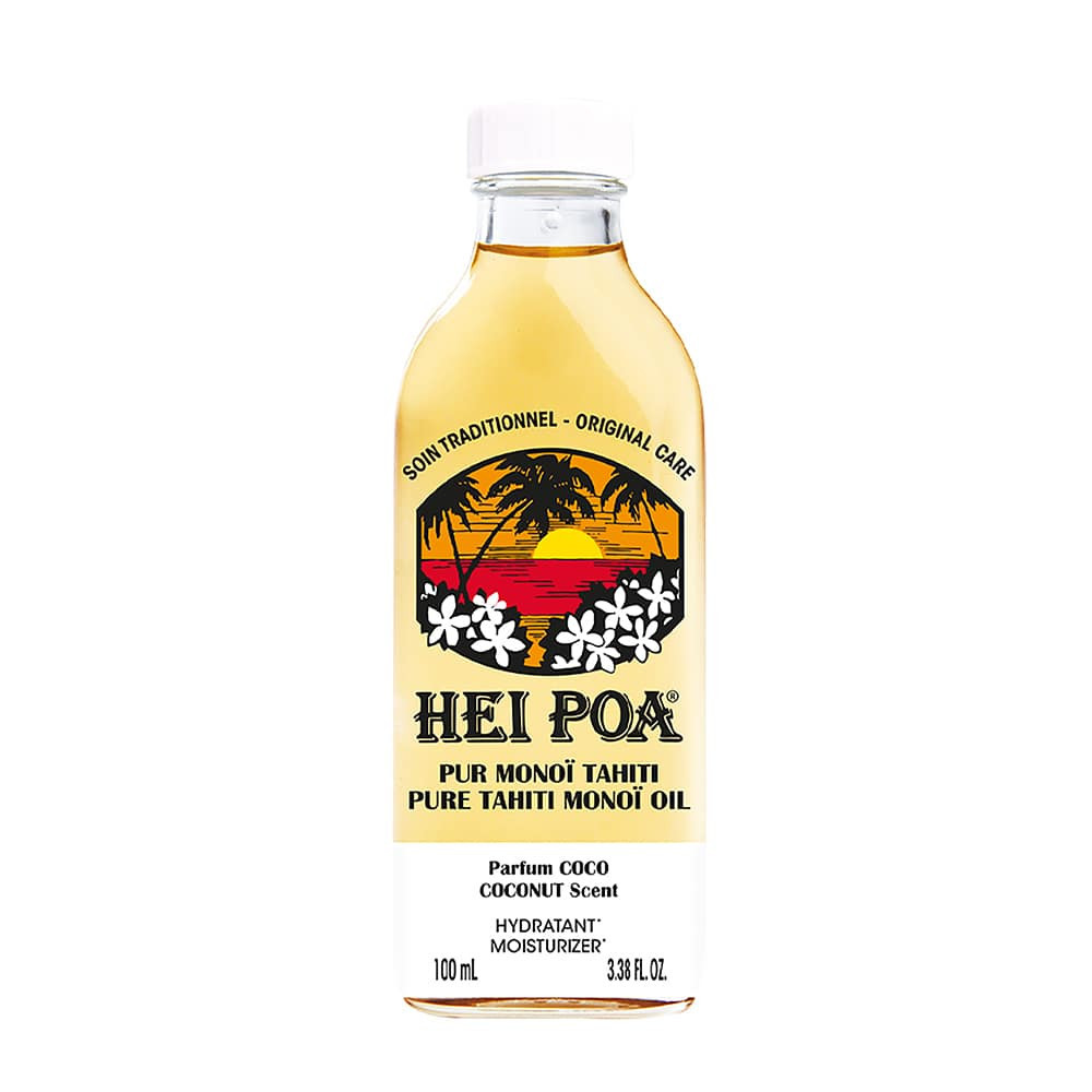 Hei Poa Pur Monoï de Tahiti au Parfum de Coco – 100 ml