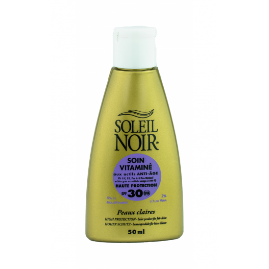 Soleil noir soin vitaminée SPF30 50ml Soleil noir soin vitaminée SPF30 50ml