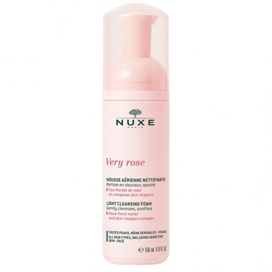 Nuxe very rose eau mousse aérienne 150ml Nuxe very rose eau mousse aérienne 150ml