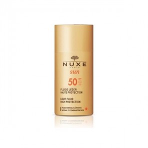 Nuxe sun fluide léger spf50 50ml