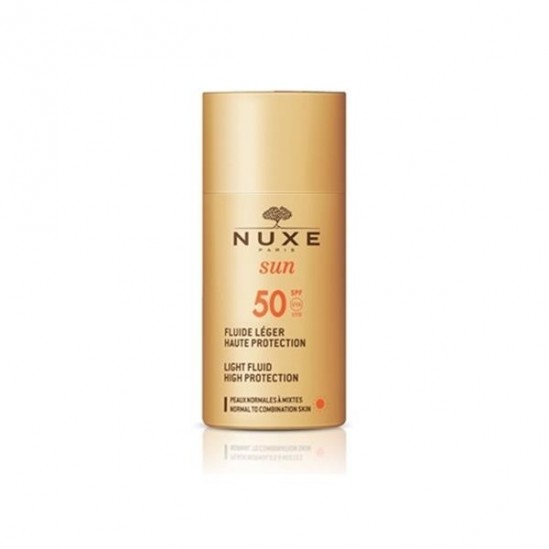 Nuxe sun fluide léger spf50 50ml Nuxe sun fluide léger spf50 50ml
