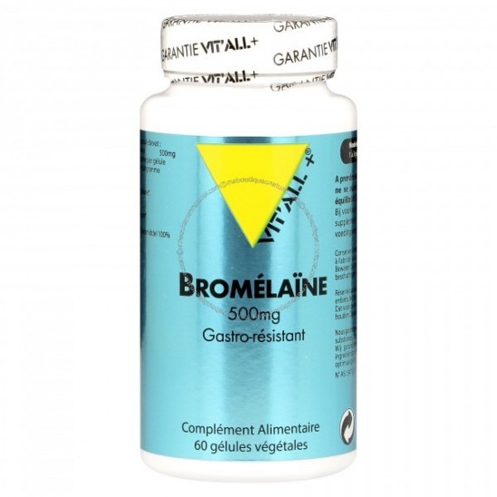 Vitall+ bromelaine 500mg 60 capsules Vitall+ bromelaine 500mg 60 capsules