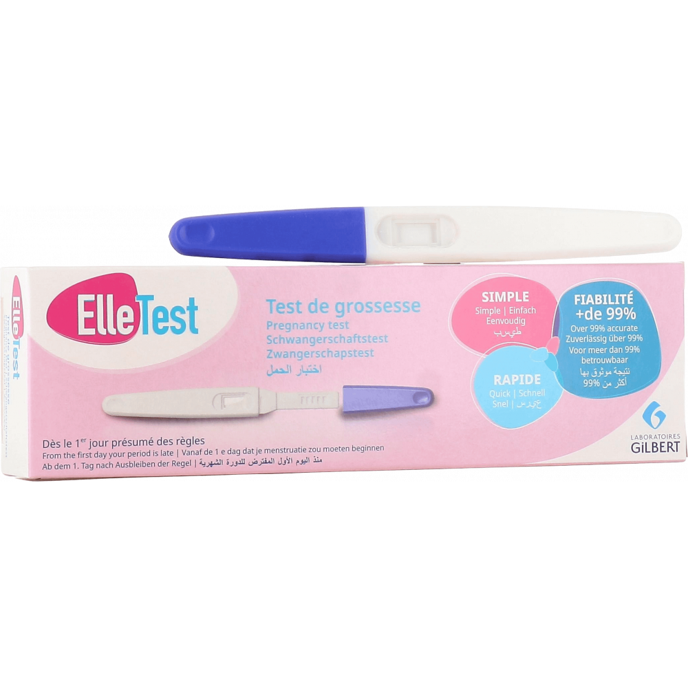 Gilbert Elle Test Test de Grossesse Rapide
