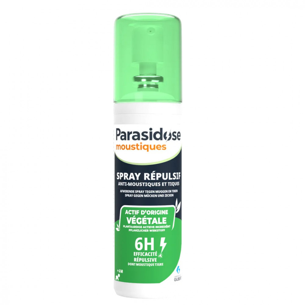 Parasidose Moustiques Spray Actif d'Origine Végétale – 100 ml