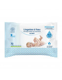 Gilbert Lingettes à l'Eau Biodégradables – 70 Unités
