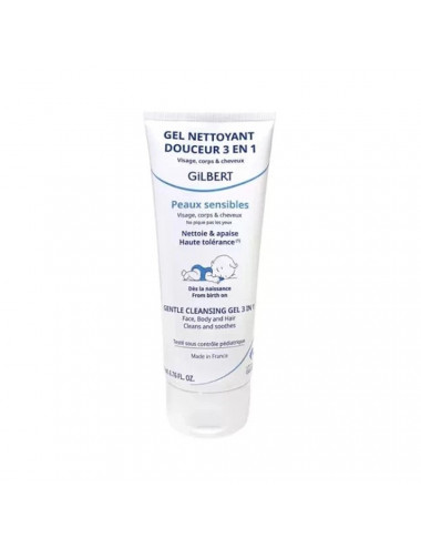 Gilbert Gel Nettoyant Douceur 3 en 1 – 200 ml