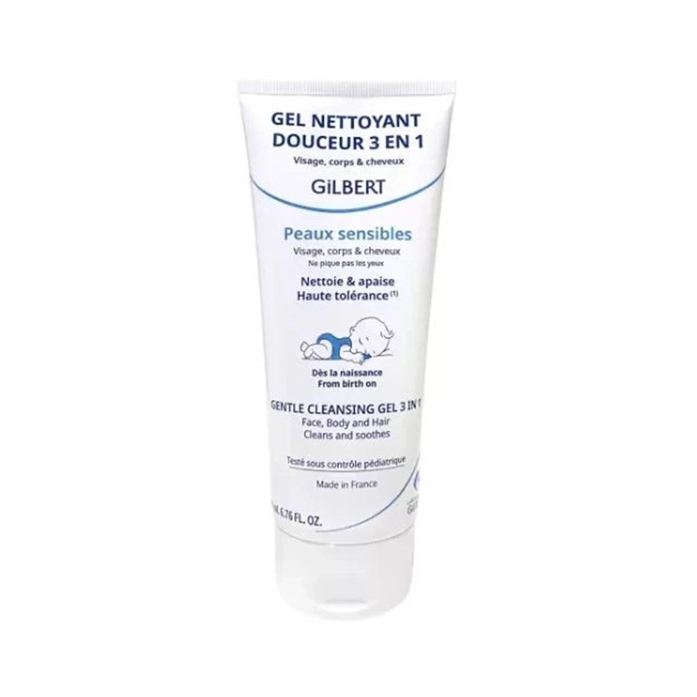 Gilbert Gel Nettoyant Douceur 3 en 1 – 200 ml