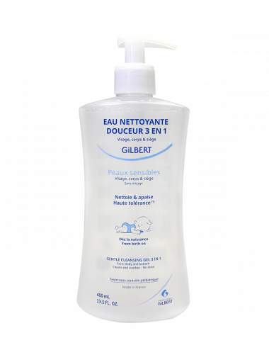 Gilbert Gel Nettoyant Douceur 3 en 1 – 400 ml