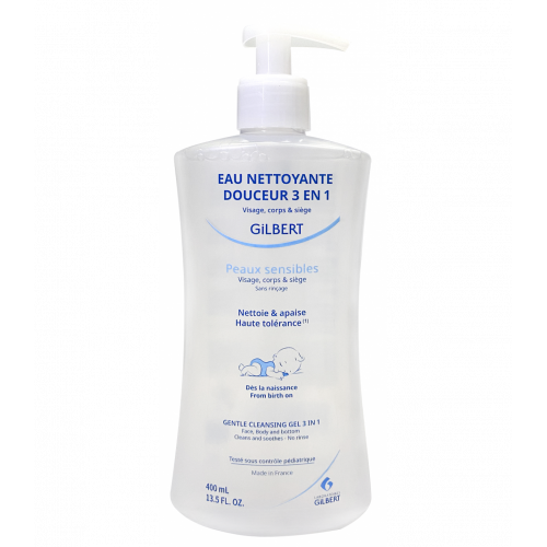 Gilbert Gel Nettoyant Douceur 3 en 1 – 400 ml