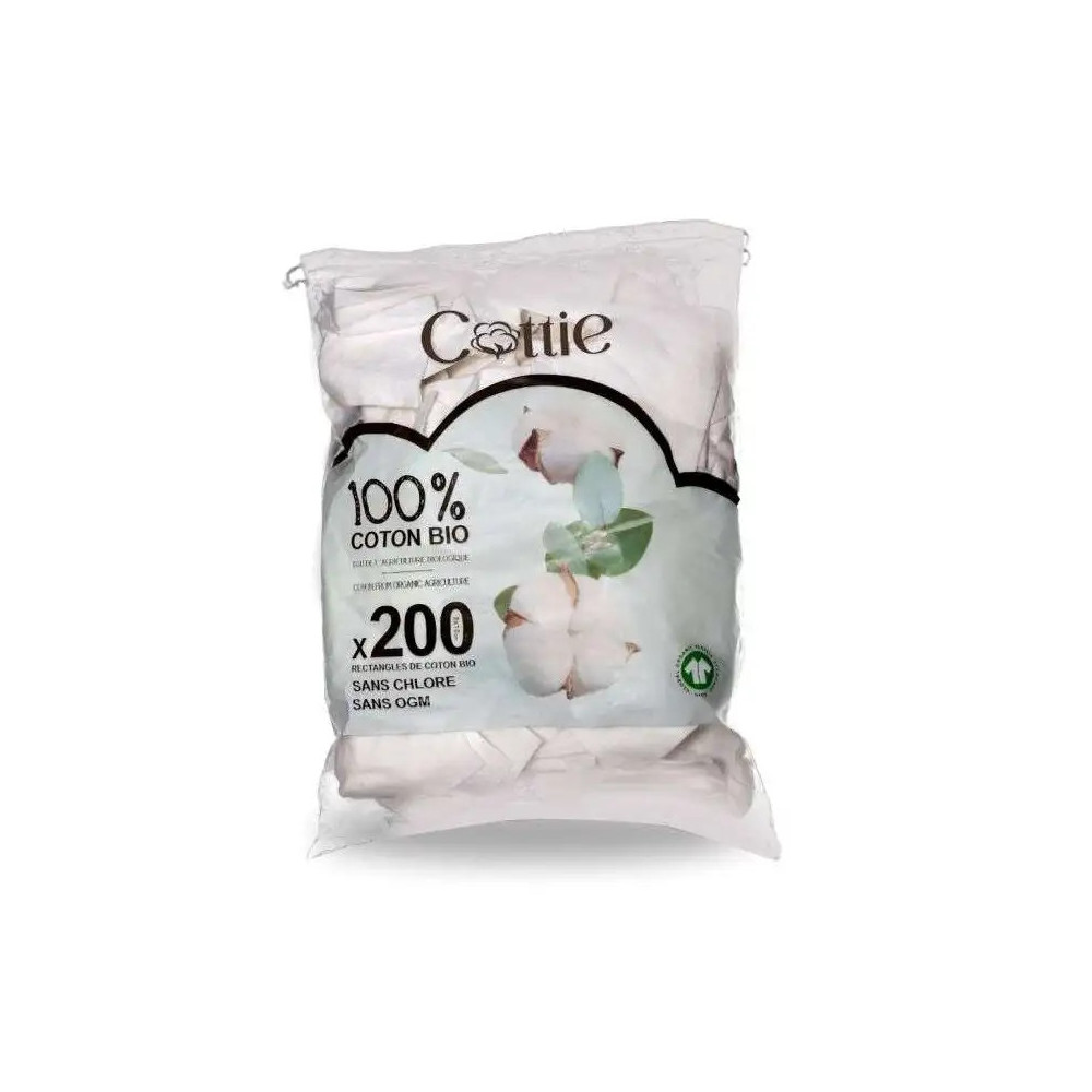 Cottie – Cotopads en Coton BIO (8x10 cm)