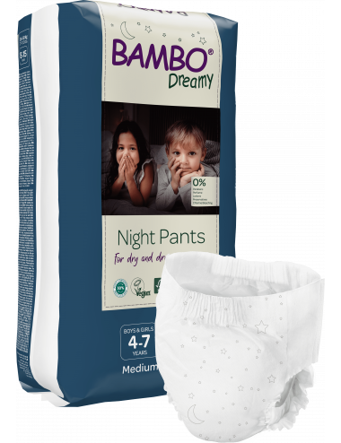 Bambo Dreamy – Couches-culottes Énurésie (Garçon & Filles ) 4-7 ans