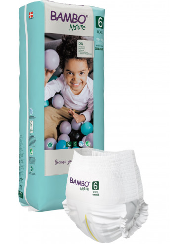 Bambo Nature – Couches-culottes d'apprentissage Taille 6 (+18 kg)