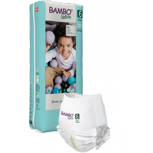 Bambo Nature – Couches-culottes d'apprentissage Taille 6 (+18 kg)