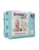 Bambo Nature – Couche Bébé Taille 2 (3-6 kg) 30 Unités