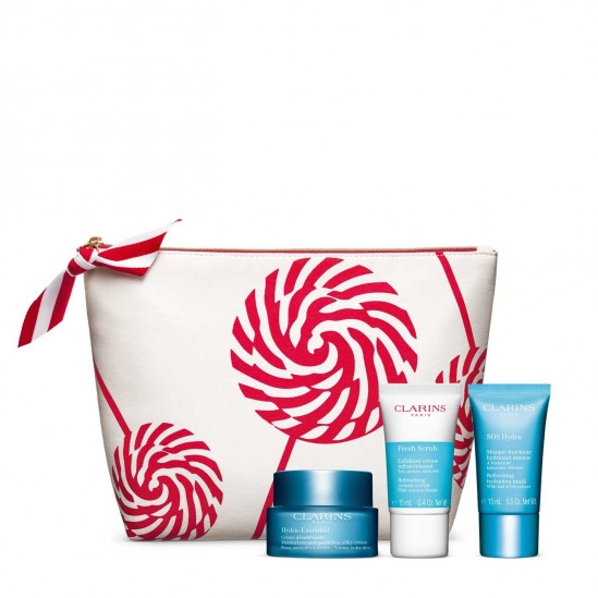 Clarins coffret de Noël Programme hydratation intense Clarins coffret de Noël Programme hydratation intense