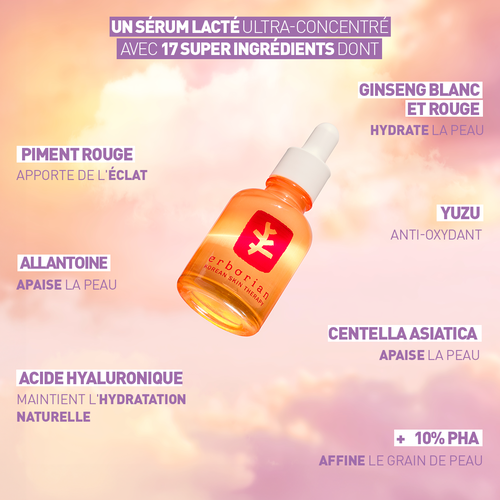 Erborian Skin Therapy Sérum Lacté Nuit Multi-Perfecteur 30 ml
