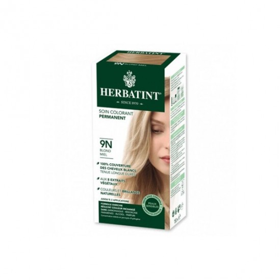 Herbatint gel colorant permanent 9n blond miel 60ml Herbatint gel colorant permanent 9n blond miel 60ml