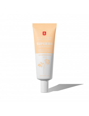 Erborian Super BB au Ginseng Teinte Nude Haute Couvrance SPF 20 – 40 ml