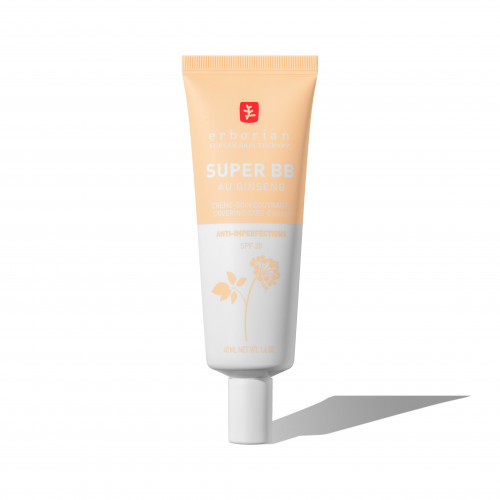 Erborian Super BB au Ginseng Teinte Nude Haute Couvrance SPF 20 – 40 ml