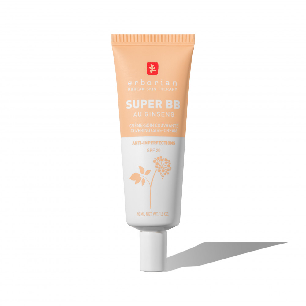 Erborian Super BB au Ginseng Teinte Doré Haute Couvrance SPF 20 – 40 ml