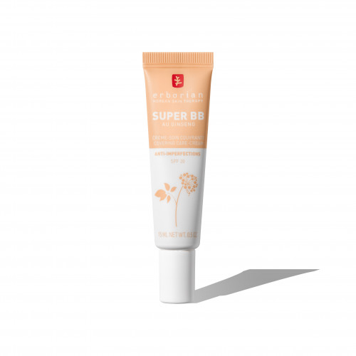 Erborian Super BB au Ginseng Teinte Doré Haute Couvrance SPF 20 – 15 ml