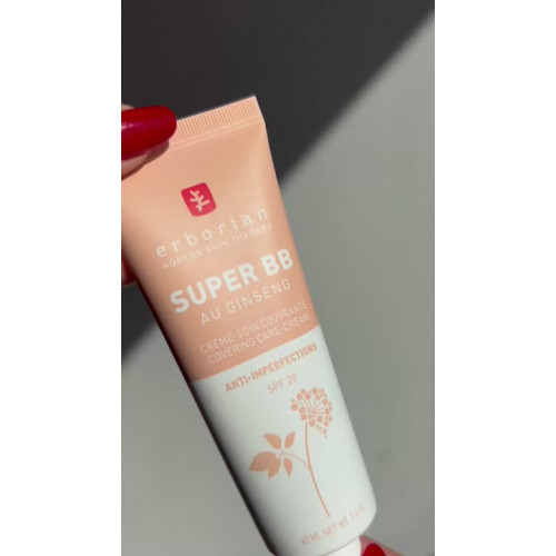 Erborian Super BB au Ginseng Teinte Clair Haute Couvrance SPF 20 – 40 ml