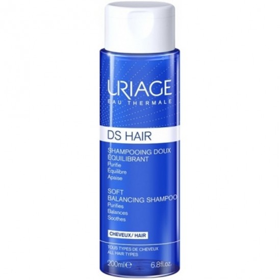 Uriage ds hair shampooing doux équilibrant 200ml Uriage ds hair shampooing doux équilibrant 200ml