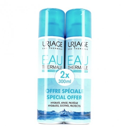 Uriage eau thermale d'uriage 2 x 300ml Uriage eau thermale d'uriage 2 x 300ml