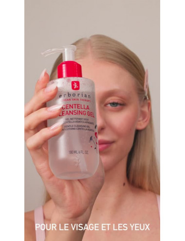 Erborian Centella Cleansing Gel Nettoyant Doux – 180 ml