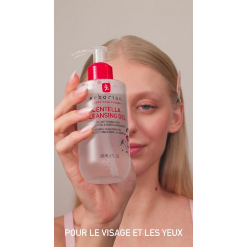 Erborian Centella Cleansing Gel Nettoyant Doux – 180 ml