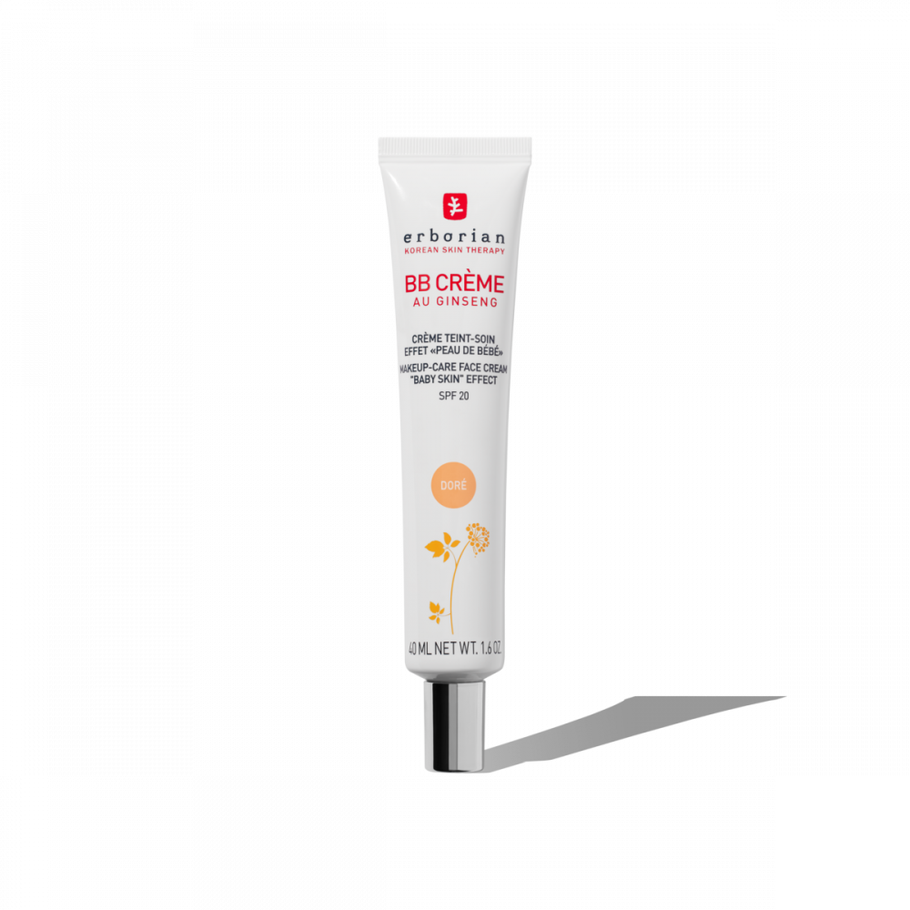 Erborian BB Crème au Ginseng Teinte Doré SPF 20 – 40 ml