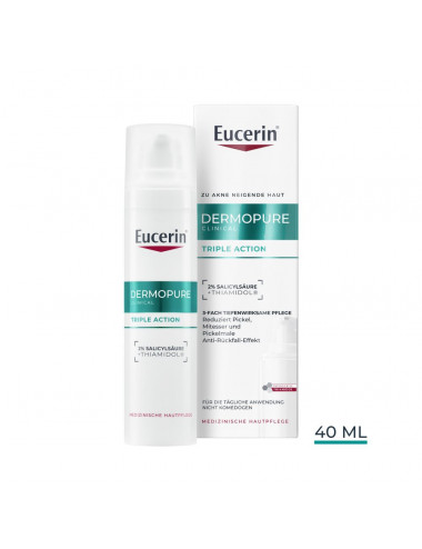 Eucerin DermoPure Sérum Triple Effet Anti-Marques SPF à l'Acide Salicylique – 40 ml