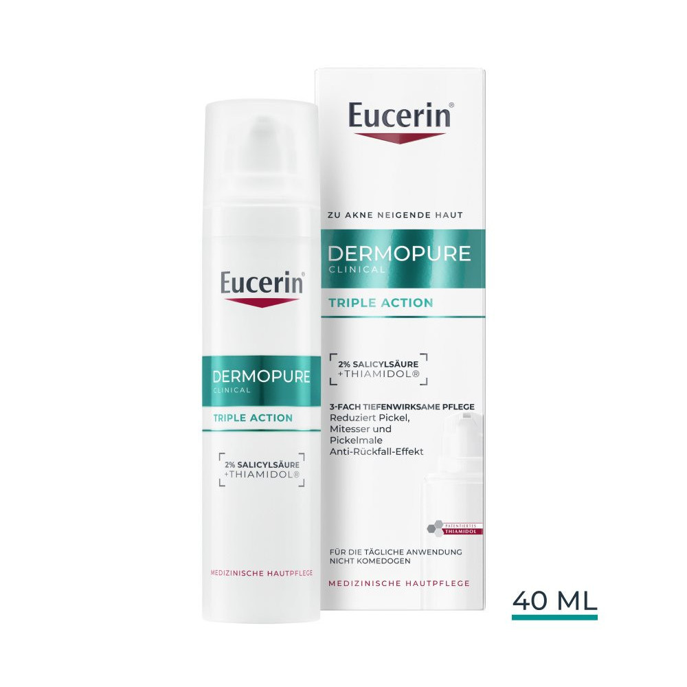 Eucerin DermoPure Sérum Triple Effet Anti-Marques SPF à l'Acide Salicylique – 40 ml