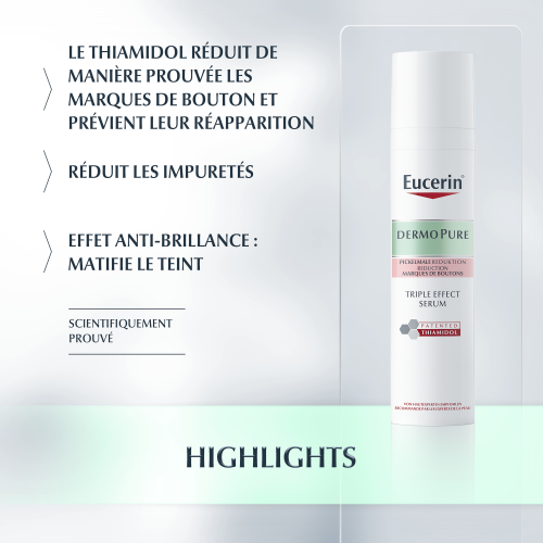 Eucerin DermoPure Sérum Triple Effet Anti-Marques SPF à l'Acide Salicylique – 40 ml