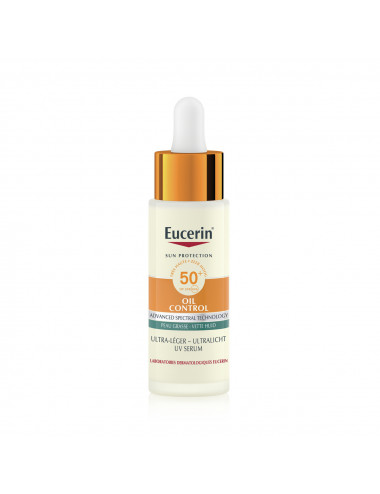 Eucerin Sérum UV Ultra-Léger Sun Oil Control SPF 50+ – 50 ml