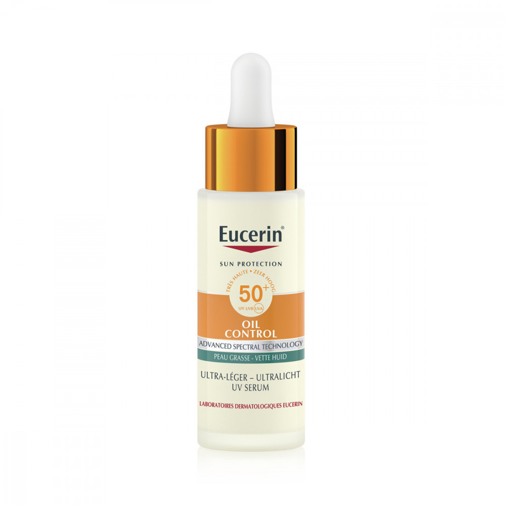 Eucerin Sérum UV Ultra-Léger Sun Oil Control SPF 50+ – 50 ml