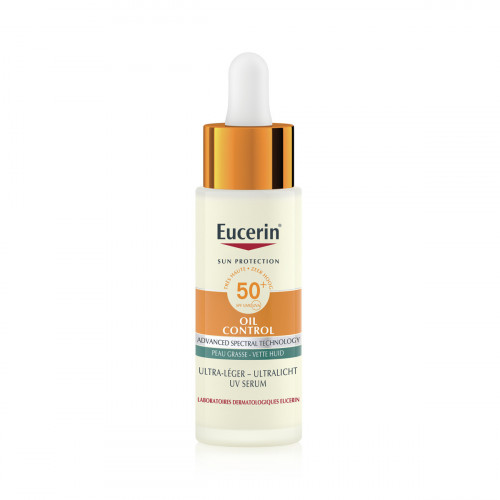 Eucerin Sérum UV Ultra-Léger Sun Oil Control SPF 50+ – 50 ml